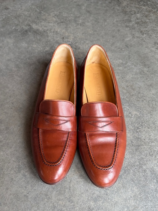 Lands' End Shoes - Italian Leather Loafers from Lands’ End
